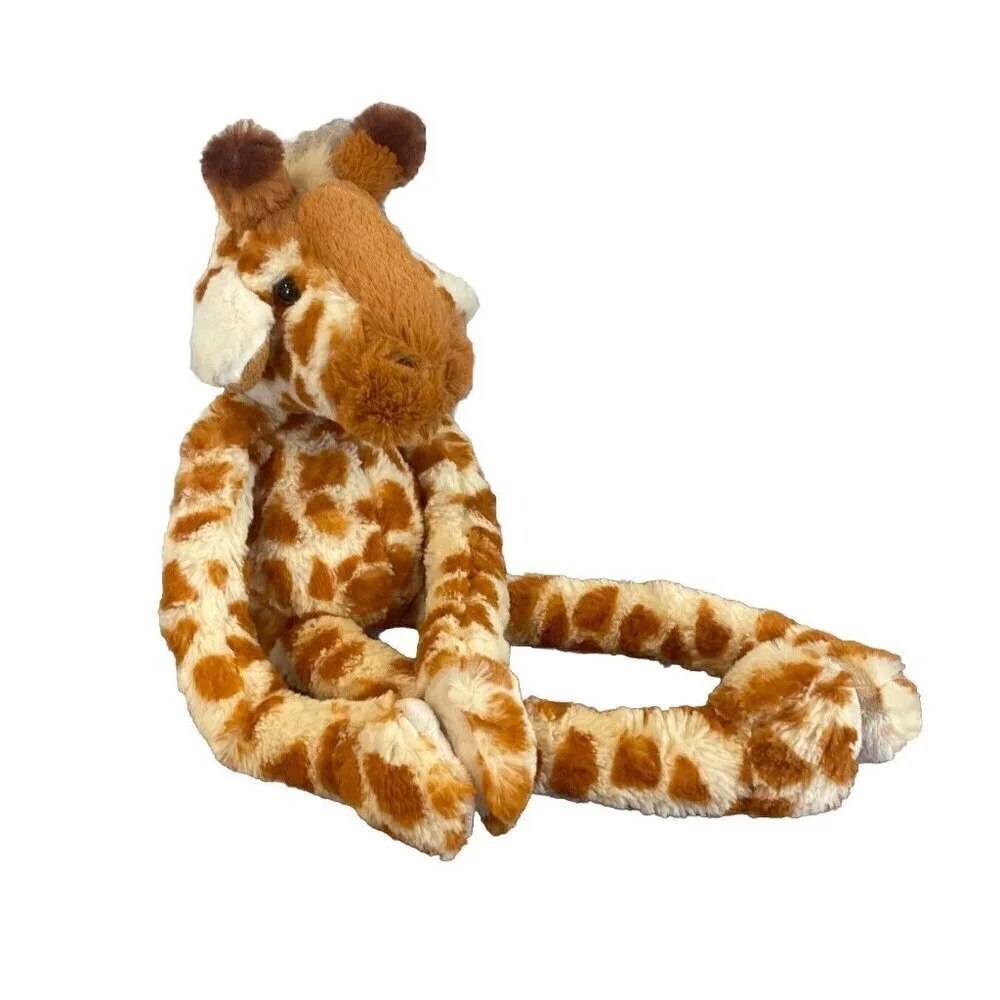 Plush Toy Giraffe Novelty Stick Together Feet Hanging Long Legs